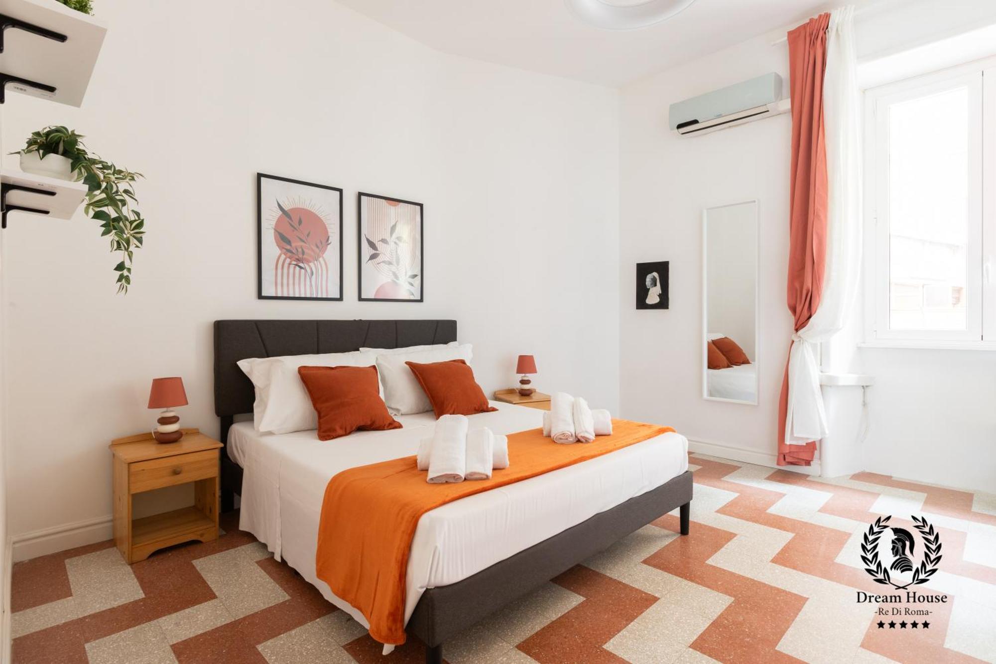 Dream House Re Di - 50mt To Metro Station, Position, 4pax, 2bdr * Rome