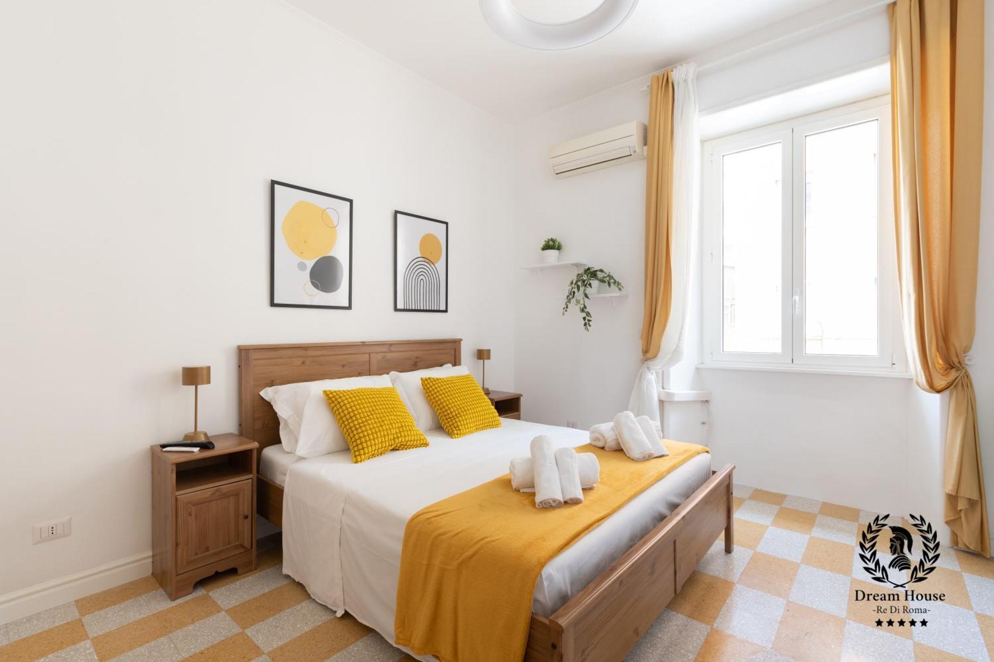 Dream House Re Di - 50mt To Metro Station, Position, 4pax, 2bdr Apartment Rome